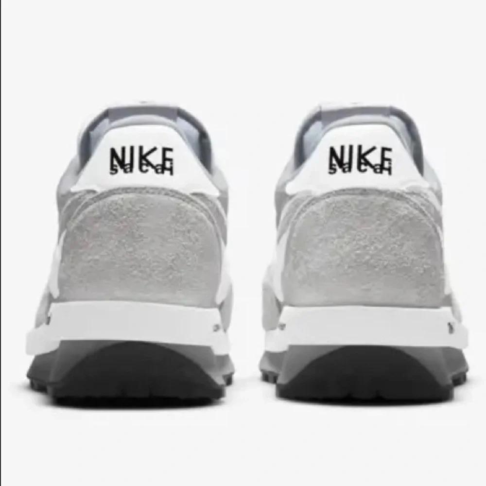 🎉Nike x Sacai x Fragment LDWaffle Sneaker Ltd Ed. Grey/White Men 9/Women 10.5 - Picture 7 of 16